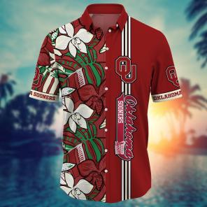 Oklahoma Sooners NCAA Flower Hawaii Shirt For Fans Ver 13