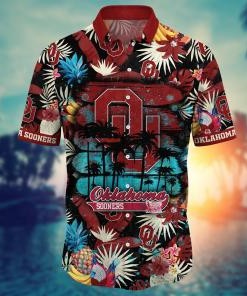 Oklahoma Sooners NCAA Flower Hawaii Shirt For Fans Ver 14