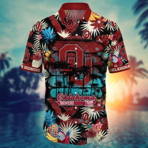 Oklahoma Sooners NCAA Flower Hawaii Shirt For Fans Ver 14