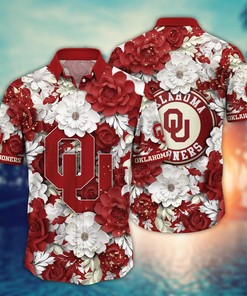 Oklahoma Sooners NCAA Flower Hawaii Shirt For Fans Ver 15