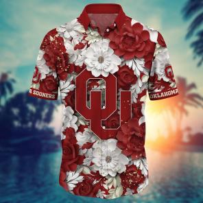 Oklahoma Sooners NCAA Flower Hawaii Shirt For Fans Ver 15