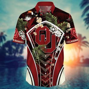 Oklahoma Sooners NCAA Flower Hawaii Shirt For Fans Ver 16