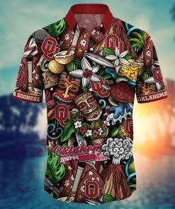 Oklahoma Sooners NCAA Flower Hawaii Shirt For Fans Ver 17