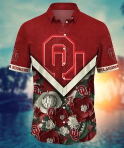 Oklahoma Sooners NCAA Flower Hawaii Shirt For Fans Ver 18