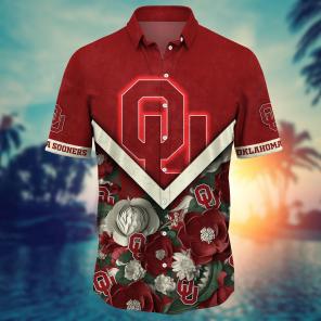 Oklahoma Sooners NCAA Flower Hawaii Shirt For Fans Ver 18