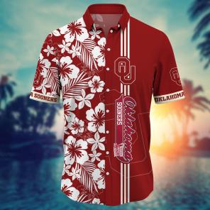Oklahoma Sooners NCAA Flower Hawaii Shirt For Fans Ver 19