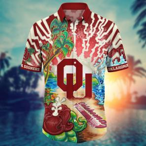 Oklahoma Sooners NCAA Flower Hawaii Shirt For Fans Ver 2