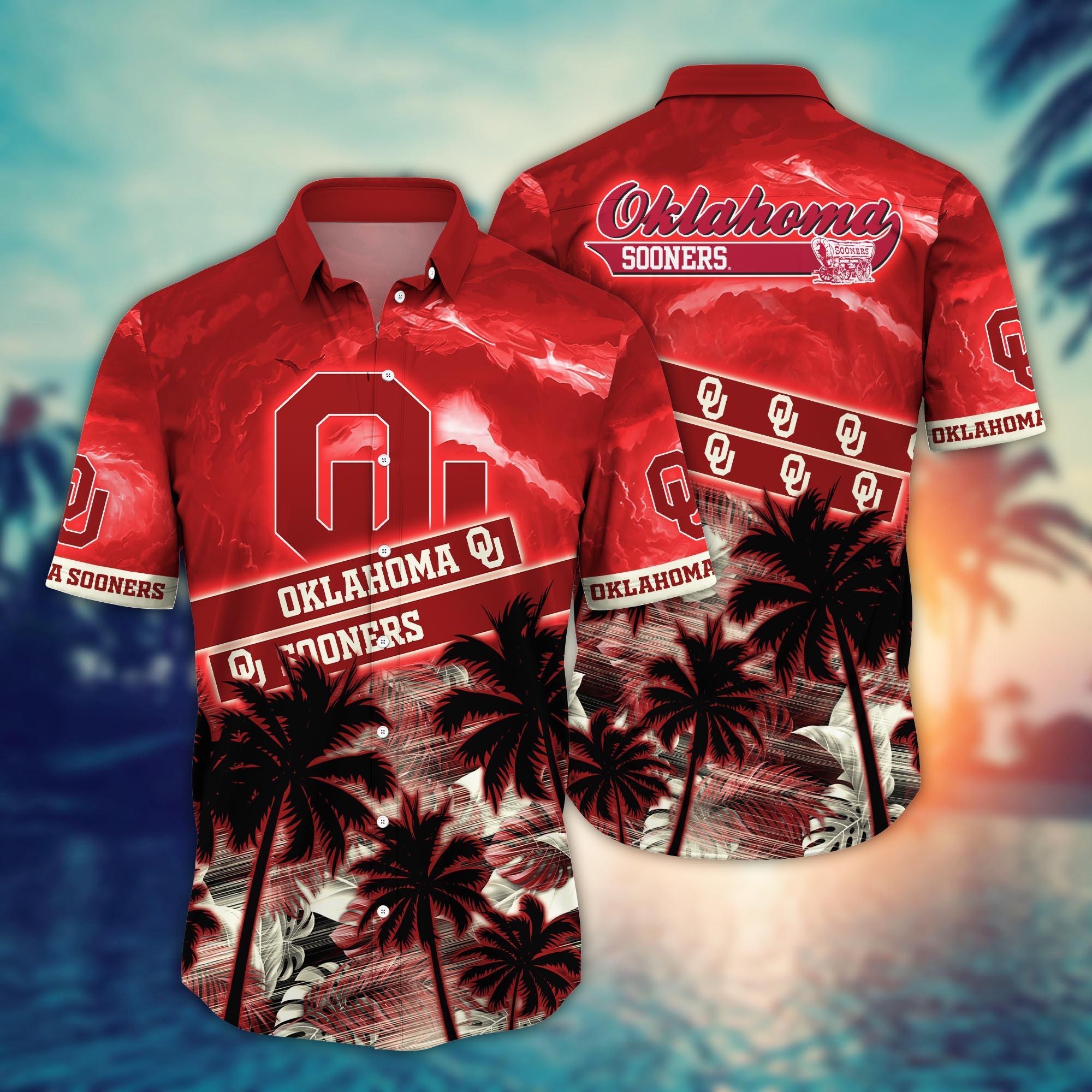 Oklahoma Sooners NCAA Flower Hawaii Shirt For Fans Ver 20