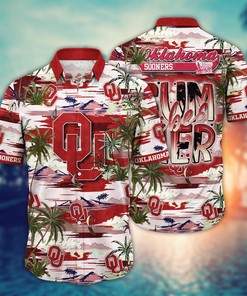 Oklahoma Sooners NCAA Flower Hawaii Shirt For Fans Ver 21