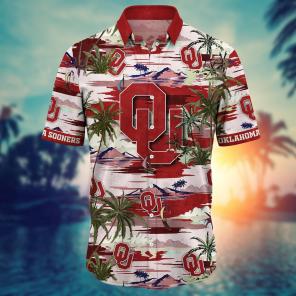 Oklahoma Sooners NCAA Flower Hawaii Shirt For Fans Ver 21