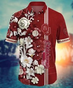 Oklahoma Sooners NCAA Flower Hawaii Shirt For Fans Ver 25