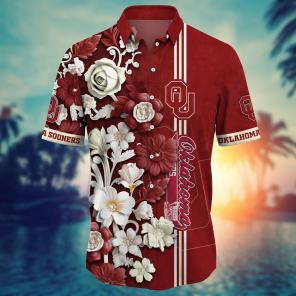 Oklahoma Sooners NCAA Flower Hawaii Shirt For Fans Ver 25