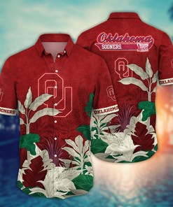 Oklahoma Sooners NCAA Flower Hawaii Shirt For Fans Ver 28