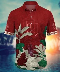 Oklahoma Sooners NCAA Flower Hawaii Shirt For Fans Ver 28