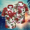 Oklahoma Sooners NCAA Flower Hawaii Shirt For Fans Ver 29