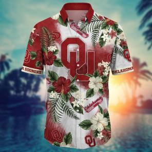 Oklahoma Sooners NCAA Flower Hawaii Shirt For Fans Ver 29