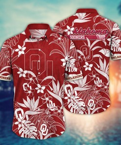 Oklahoma Sooners NCAA Flower Hawaii Shirt For Fans Ver 31