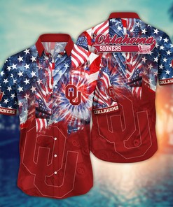 Oklahoma Sooners NCAA Flower Hawaii Shirt For Fans Ver 32