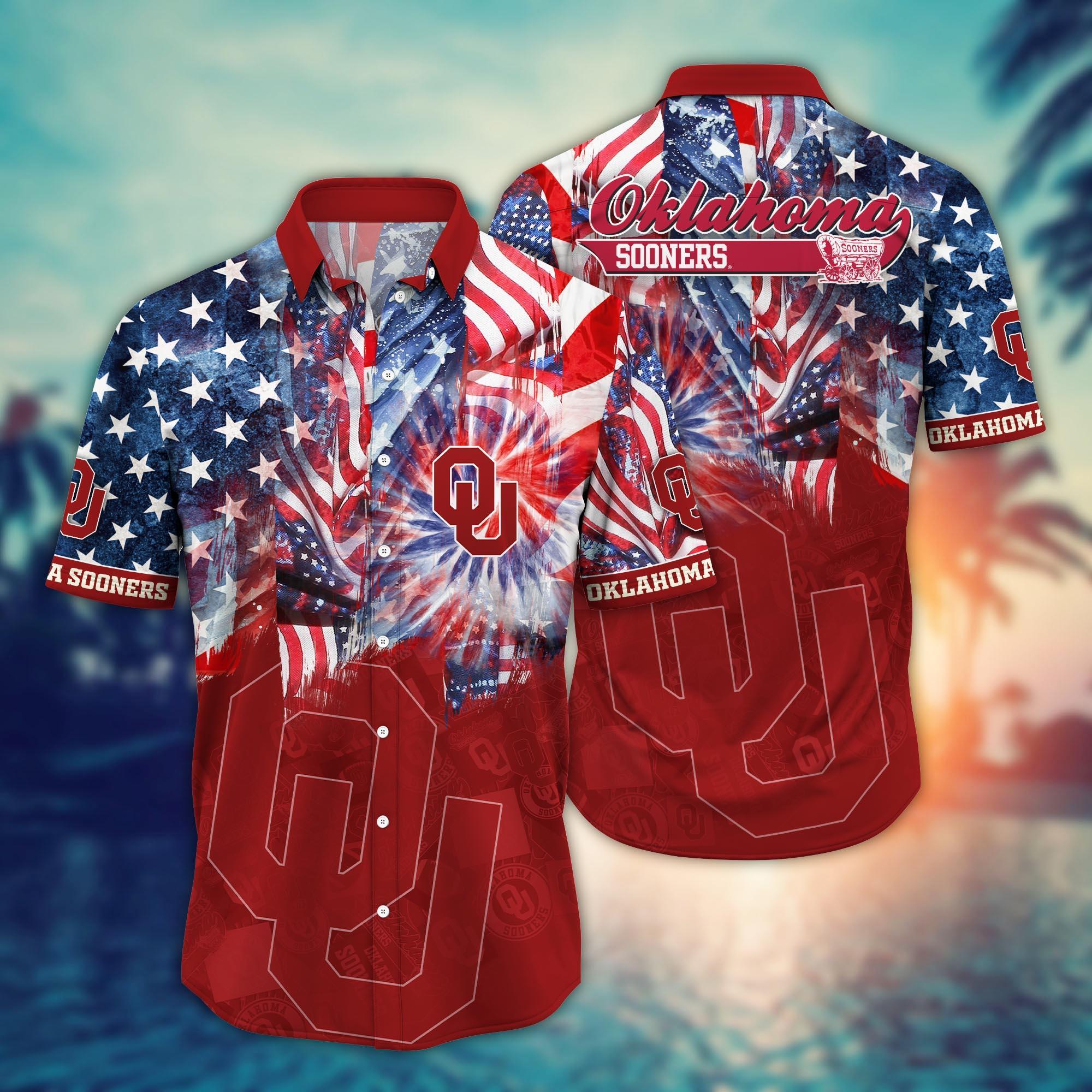 Oklahoma Sooners NCAA Flower Hawaii Shirt For Fans Ver 32