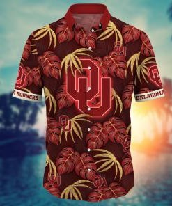 Oklahoma Sooners NCAA Flower Hawaii Shirt For Fans Ver 33
