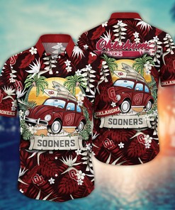 Oklahoma Sooners NCAA Flower Hawaii Shirt For Fans Ver 35