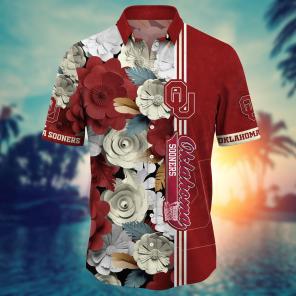 Oklahoma Sooners NCAA Flower Hawaii Shirt For Fans Ver 36