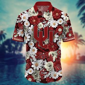 Oklahoma Sooners NCAA Flower Hawaii Shirt For Fans Ver 4