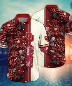 Oklahoma Sooners NCAA Flower Hawaii Shirt For Fans Ver 5