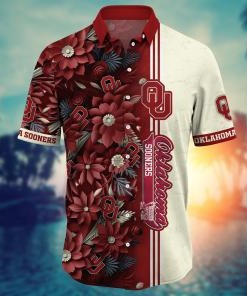 Oklahoma Sooners NCAA Flower Hawaii Shirt For Fans Ver 5