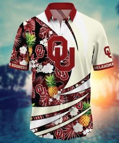 Oklahoma Sooners NCAA Flower Hawaii Shirt For Fans Ver 6