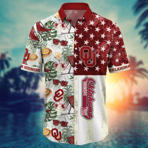 Oklahoma Sooners NCAA Flower Hawaii Shirt For Fans Ver 7