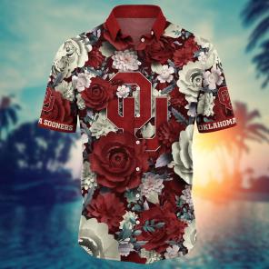 Oklahoma Sooners NCAA Flower Hawaii Shirt For Fans Ver 8