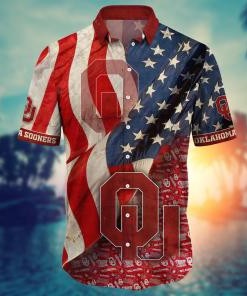 Oklahoma Sooners NCAA Flower Hawaii Shirt For Fans Ver 9