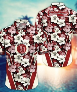 Oklahoma Sooners NCAA Hawaiian Shirt, Aloha Shirt Ver 2