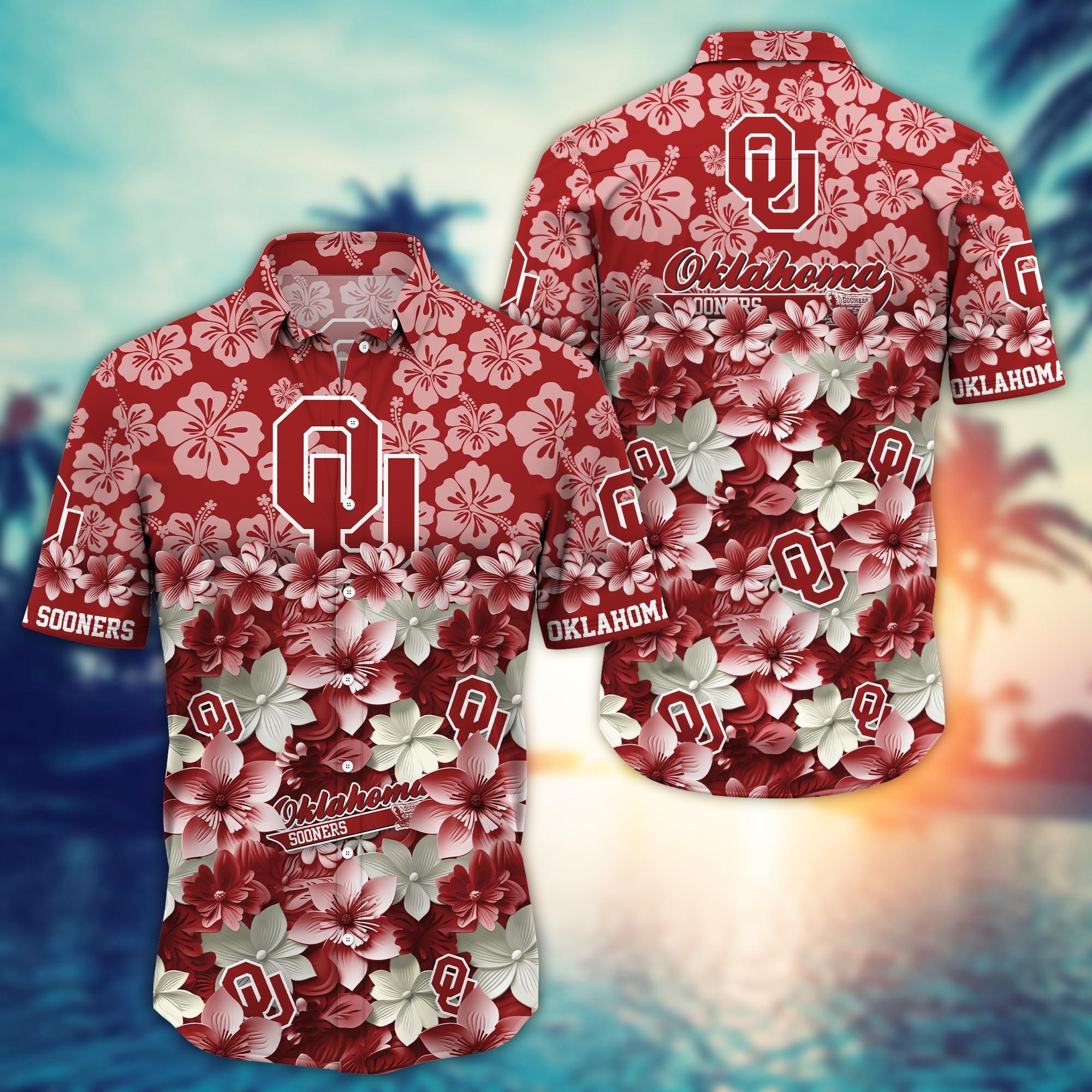 Oklahoma Sooners NCAA Hawaiian Shirt Gift For Fan