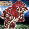 Oklahoma Sooners NCAA US Flag Flower Hawaii Shirt For Fans