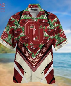 Oklahoma Sooners Summer Hawaiian Shirt And Shorts For Sports Fans