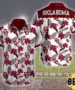 Oklahoma Sooners Vintage Hawaiian Shirt - Classic Look for Fans