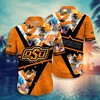 Oklahoma State Cowboys NCAA Flower Hawaii Shirt For Fans Ver 12