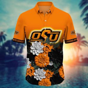 Oklahoma State Cowboys NCAA Flower Hawaii Shirt For Fans Ver 13