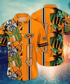 Oklahoma State Cowboys NCAA Flower Hawaii Shirt For Fans Ver 15