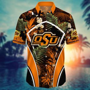 Oklahoma State Cowboys NCAA Flower Hawaii Shirt For Fans Ver 17