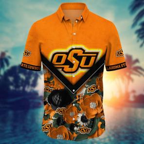 Oklahoma State Cowboys NCAA Flower Hawaii Shirt For Fans Ver 19