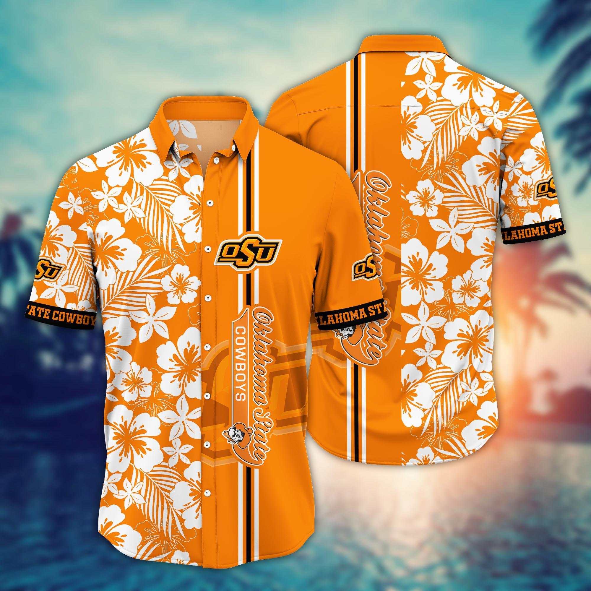 Oklahoma State Cowboys NCAA Flower Hawaii Shirt For Fans Ver 20