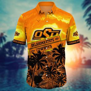 Oklahoma State Cowboys NCAA Flower Hawaii Shirt For Fans Ver 21
