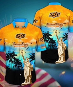 Oklahoma State Cowboys NCAA Flower Hawaii Shirt For Fans Ver 23