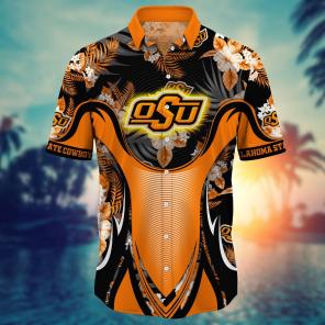 Oklahoma State Cowboys NCAA Flower Hawaii Shirt For Fans Ver 24