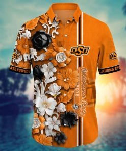 Oklahoma State Cowboys NCAA Flower Hawaii Shirt For Fans Ver 25