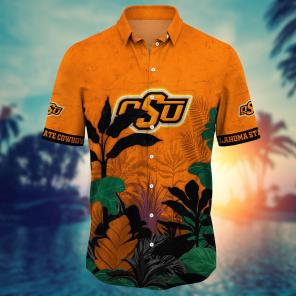 Oklahoma State Cowboys NCAA Flower Hawaii Shirt For Fans Ver 28
