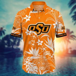 Oklahoma State Cowboys NCAA Flower Hawaii Shirt For Fans Ver 29